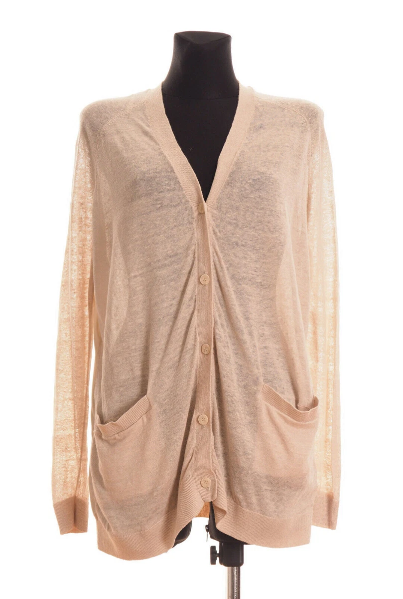 Beige long cardigan womens 2025