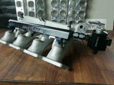 Billet Einspritzleiste Aluminium VAG VW 16V 1.8 Turbo schwarz CNC gefräst