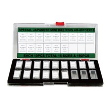 Japan Special Glass Crystal Waterproof Mini D E Ring for Watch Crown Seal Gasket