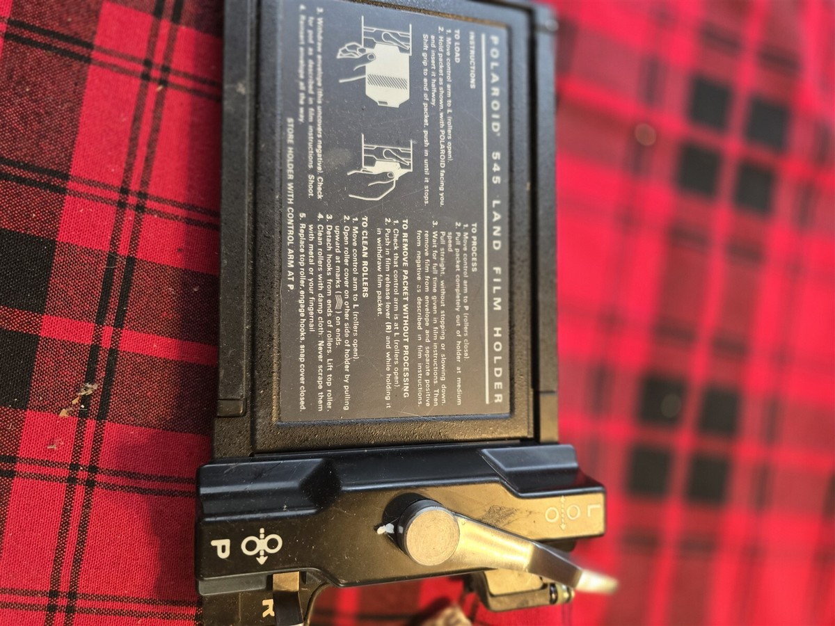 Polaroid Model 545 Land Film Holder *FREE SHIPPING* | eBay