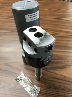 3'' PRECISION ADJUSTABLE BORING HEAD WITH R-8 SHANK