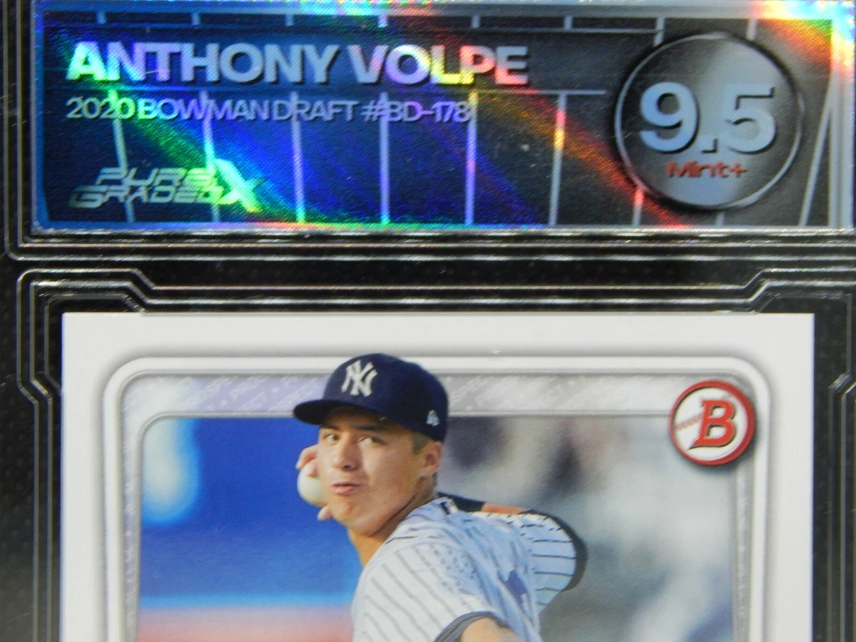 Anthony Volpe 2020 Bowman BD-178 Yankee Top Prospect FREE SHIPPING - SportsCare Physical Therapy