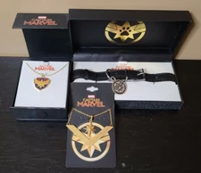 MCU Captain Marvel Necklaces/Choker Lot of 3 EB GAMES EXCLUSIVE Salesone Jewelry