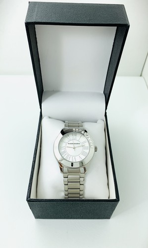 BCBGMAXAZRIA Ladies BG8317 Stone Bezel Stainless Steel Bracelet Watch - Picture 20 of 20