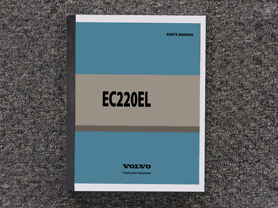 Volvo Excavator EC220EL Parts Catalog Manual