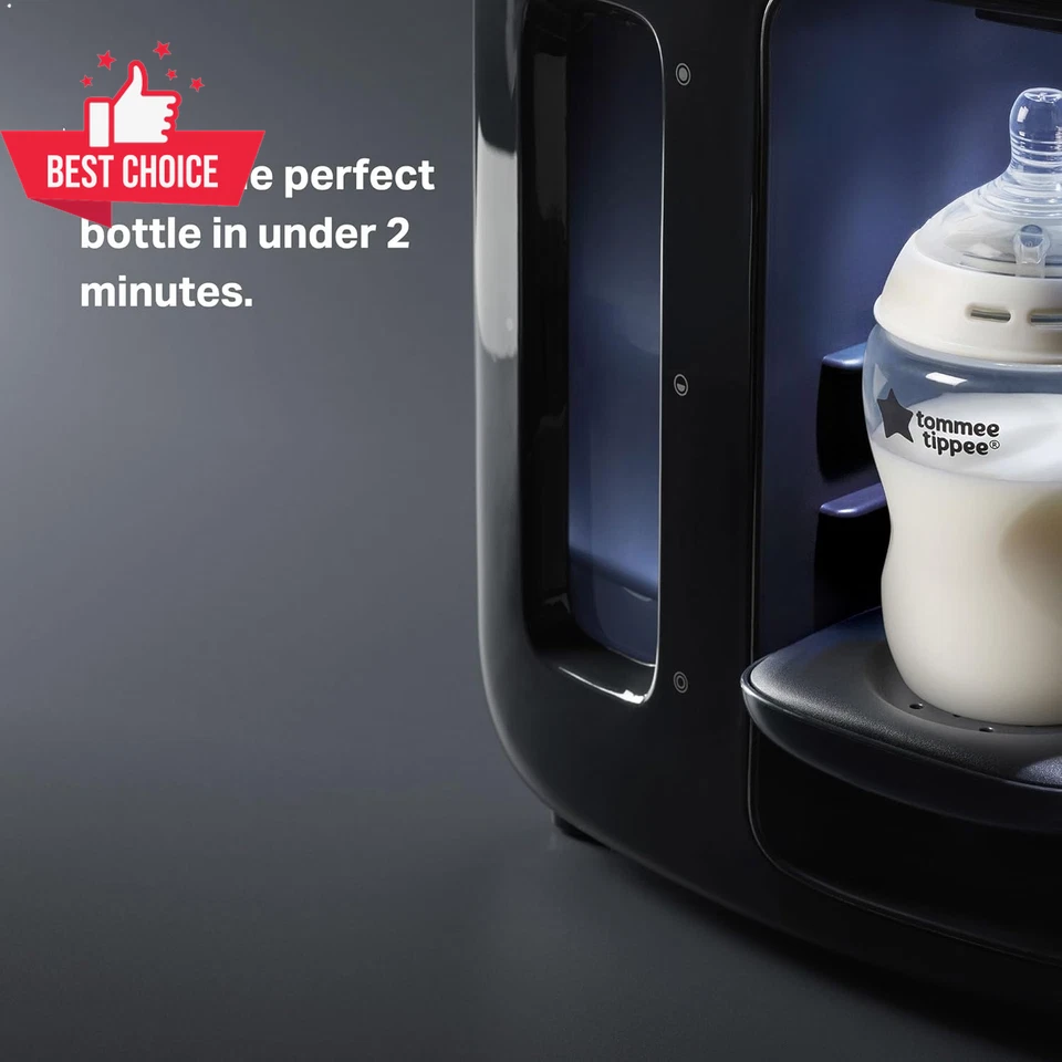 Perfect Prep Baby Bottle Maker Machine Digital Display Adjustable Volume White - image 4 of 4