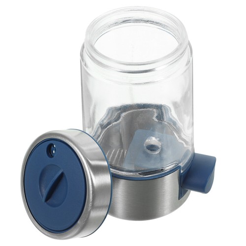 Spice Jar with Button Control Sugar Dispenser for Coffee Kitchen - Picture 7 of 12