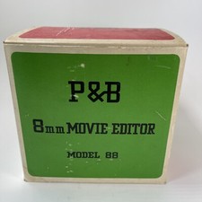 P B Ponder and Best Model 88 8mm Movie Editor