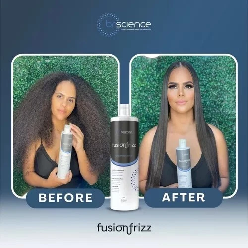 Brscience Organic Progressive Keratin Treatment Fusion Frizz 1L/33.8 fl oz - Picture 6 of 10