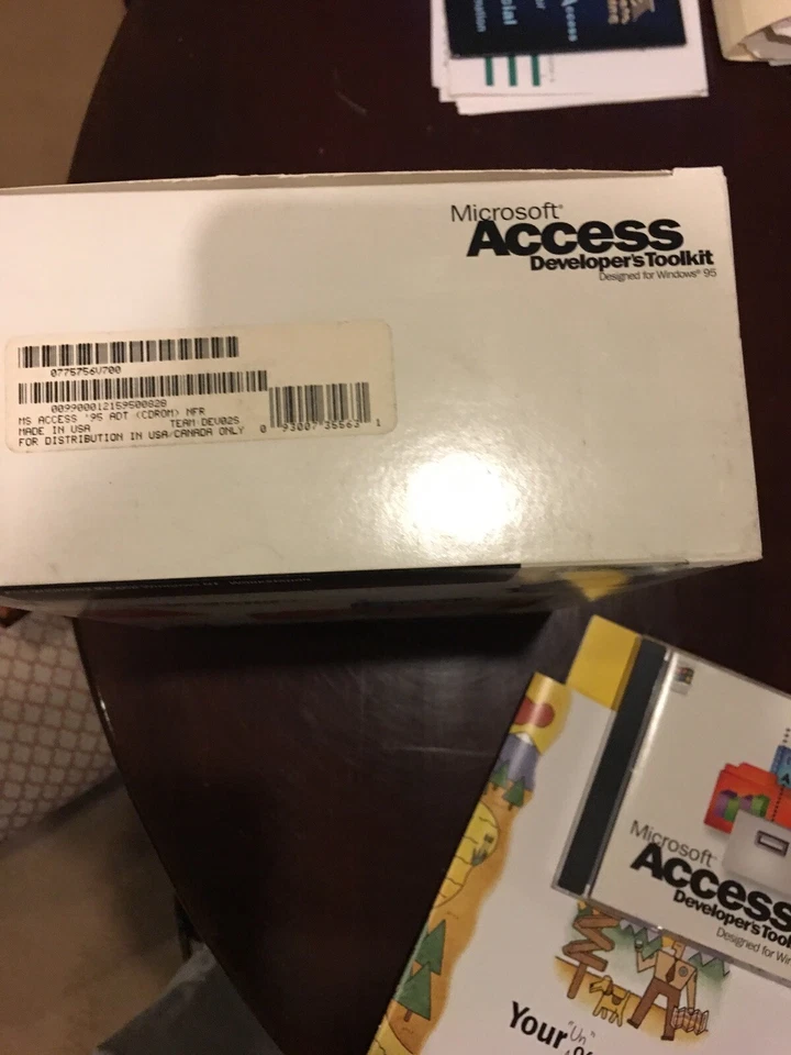 Authentic Microsoft Access Windows. Version 7.0 DBMS Developers Toolkit. NFR. - Image 3 of 3