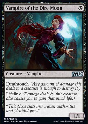 MTG Magic the Gathering Vampire of the Dire Moon (120/357) Core Set 2020 LP
