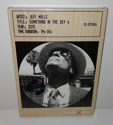 Jeff Mills - Something In The Sky 4 (Single) (Wood Box, Mini-CD) SEALED!