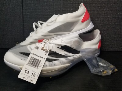 adidas Adizero Ambition Tokyo Track Running Spikes - White FZ2484
