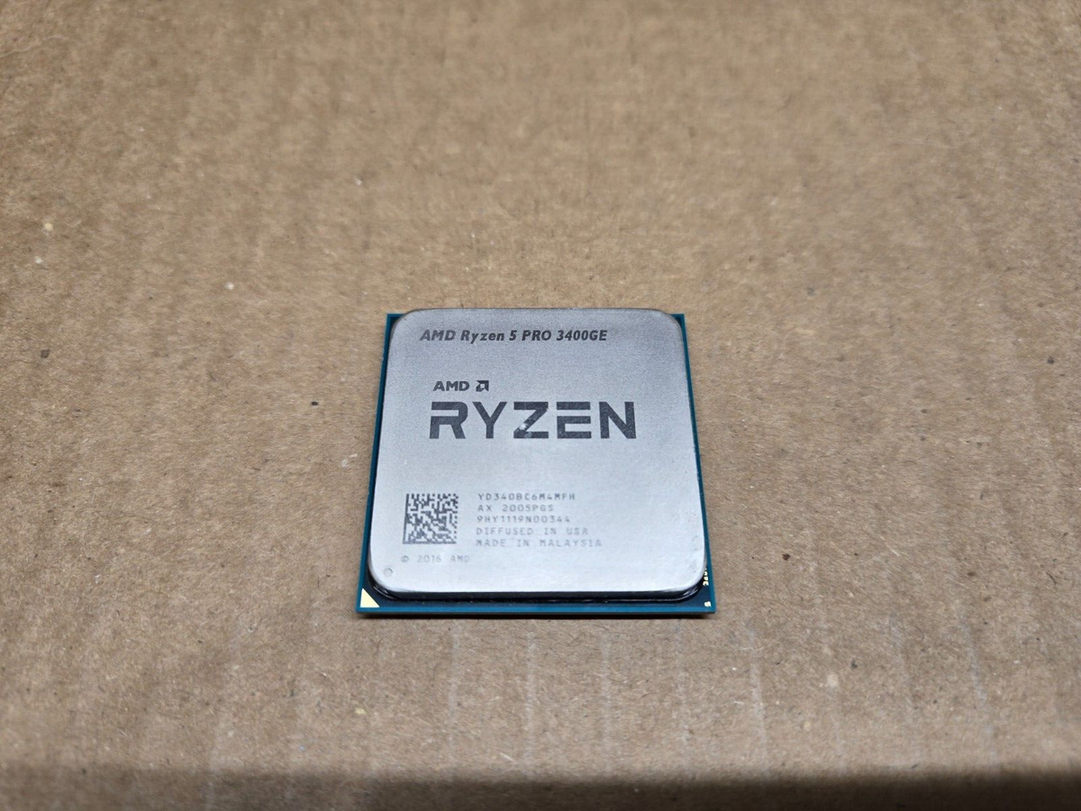 AMD Ryzen 5 PRO 3400GE 3.30GHz AM4 Quad-Core YD340BC6M4MFH