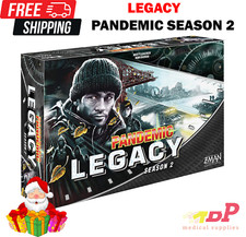 Pandemic Legacy Season 2 Black Edition Board Game For Adults