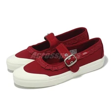 Vans Mary Jane Chou Chou Red Men Unisex Casual Buckle Shoes VN000CRRCJH