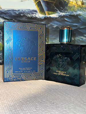 Versace Eros Eau de Parfum EDP Natural Spray 3.4 fl oz Regular Size