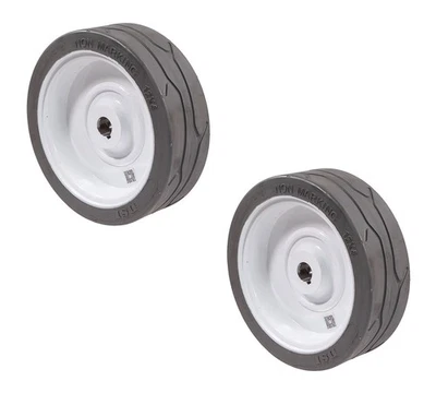 MYTEE PRODUCTS 2PK SkyJack 209400 Scissor Lift Tires 12"x4" for Model SJ12, SJ-III-3215/3219
