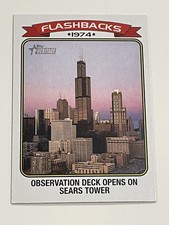 2023 Topps Heritage Baseball News Flashbacks - Sears Tower - Chicago