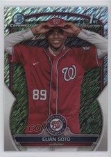 2023 Bowman Chrome Prospects Shimmer Refractor Elian Soto #BCP-177 gb2