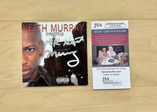 Keith Murray Signed Enigma Cd Cover  JSA COA Rap Hip-Hop Def Squad Redman