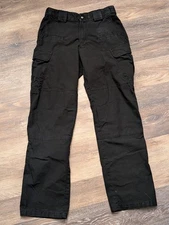 5.11 Tactical Men's Taclite Pro Cargo Pants Black Size 30x32 Ripstop Utility