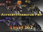 Acrocanthosaurus Level 362 Pair ARK🦕 Survival Ascended ASA PVE PC/XBOX/PS