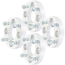 4 Pcs 1" Conversion Wheel Adapters For EZ GO ClubCar Golf Carts 4x101.6 to 4x110