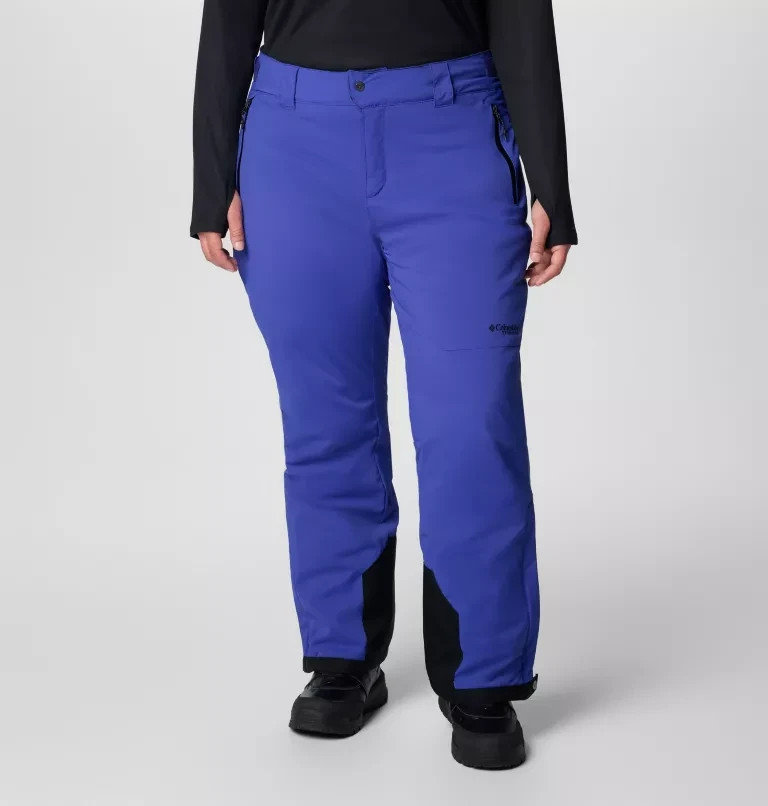 Columbia Cirque Bowl Pants Womens Plus 3X Blue Titanium Insulated Ski NWT $170 thumbnail 2