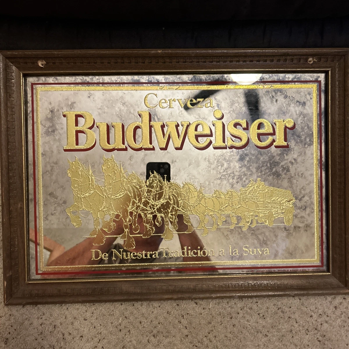 Collectible Budweiser Breweriana Mirrors for sale | eBay