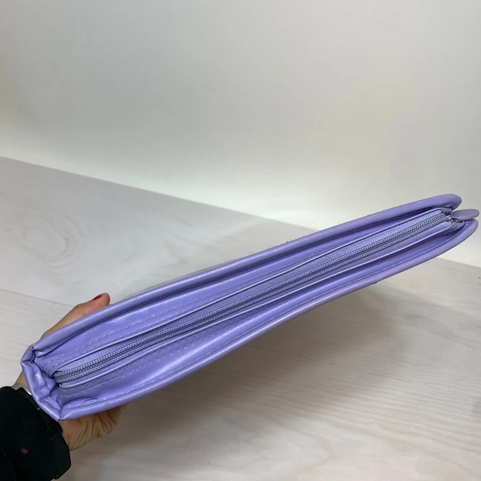 Carpeta de 3 anillas Lisa Frank Angel niña con cierre de cremallera diseño colorido Foto 4 de 4