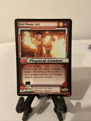 Dragon Ball Z CCG Red Power Lift 33 Androids Saga Unlimited Common!