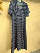 Women camel active dress black chiffon 46/3XL/