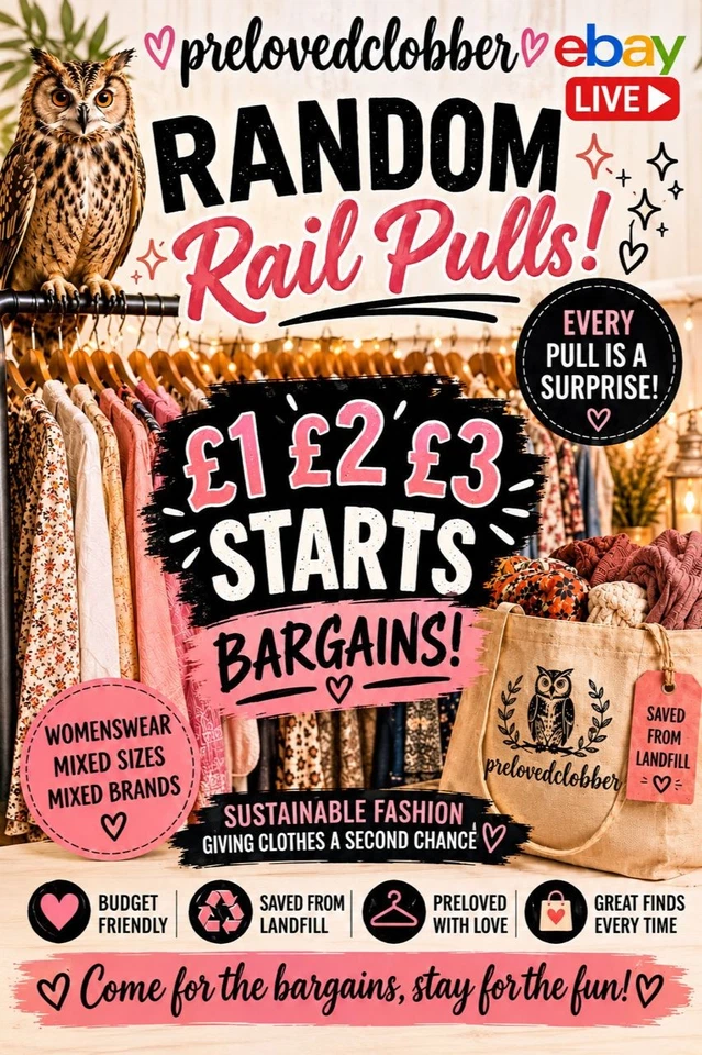 👗Womenswear 👗⚡£1 £2 £3 Starts⚡ Bargains ✨Saved From Landfill♻️