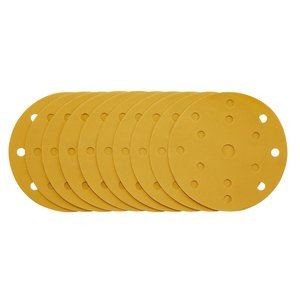 Draper Gold Hook And Loop Sanding Discs 150Mm - Image 4