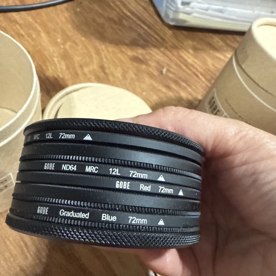 Gobe/Urth 72mm ND (Neutral Density) Filter - Double Set (ND 2,4,8,8,64,1000) - Image 2 of 4