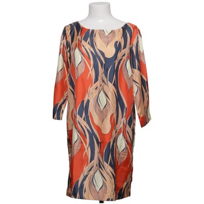 Ichi, Kleid, Größe: L, Rot/Beige/Mehrfarbig, Polyester, Sonstiges, Damen #KdA