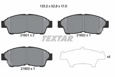For Textar 2160101 Brake Pad Set, Disc Brake