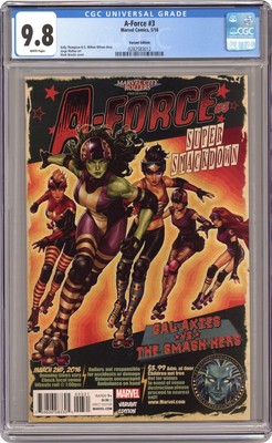 A-Force #3B Brooks 1:25 Variant CGC 9.8 2016 0282583012