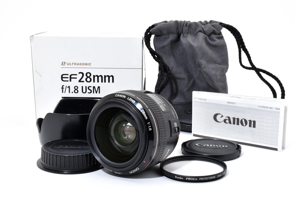 Canon EF 28mm f/1.8 USM Lens EF Mount 2661572 82966213281| eBay