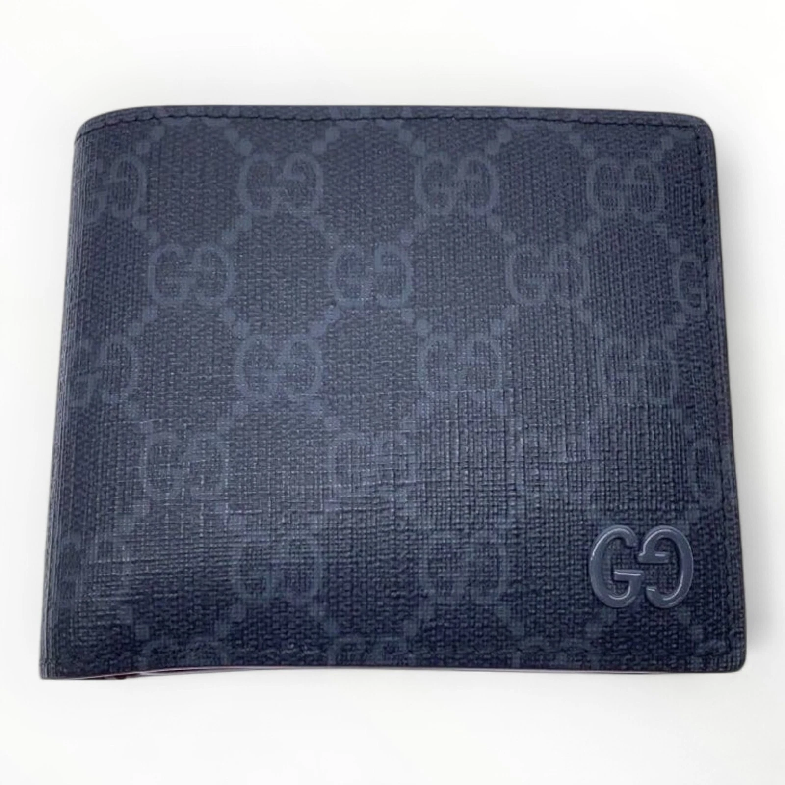 GUCCI Portefeuille Bi Pliable avec Détail GG Supreme Homme 9487