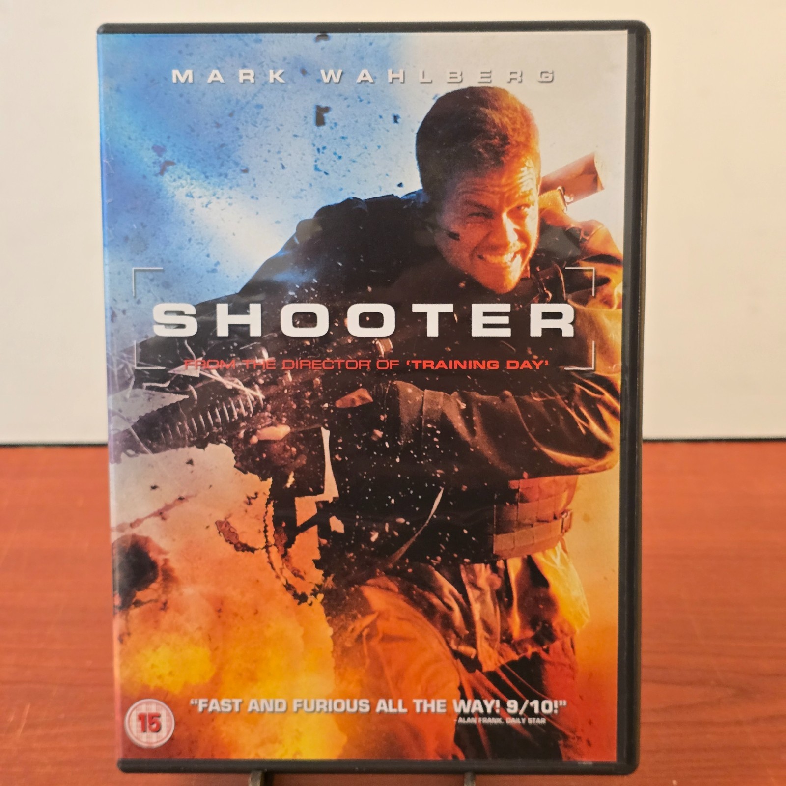 DVD Shooter Thriller (2007) Mark Wahlberg PAL Region 2 Cert 15 DVD Used
