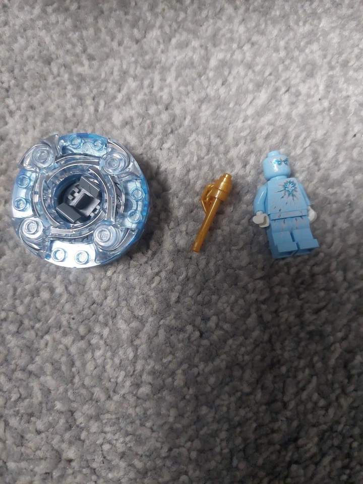 LEGO NINJAGO NRG Zane Spinner Set (9590) RARE WITH Accessories Minifigure READ, photo 2 of 3