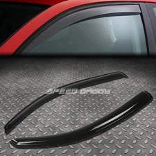 FOR 05-15 TACOMA 2DR REG SMOKE TINT WINDOW VISOR SHADE/SUN WIND/RAIN DEFLECTOR