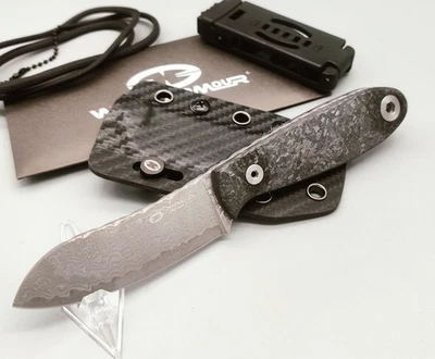 WithArmour Professional Serie NessMuk² Shredded Carbon Black Damast