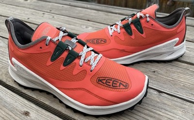 Keen Zionic Speed Women's 11 Trail Hiking Shoes Ember Glow/Sea Moss