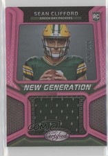 2023 Certified New Generation Jerseys Mirror Pink 58/299 Sean Clifford g6p
