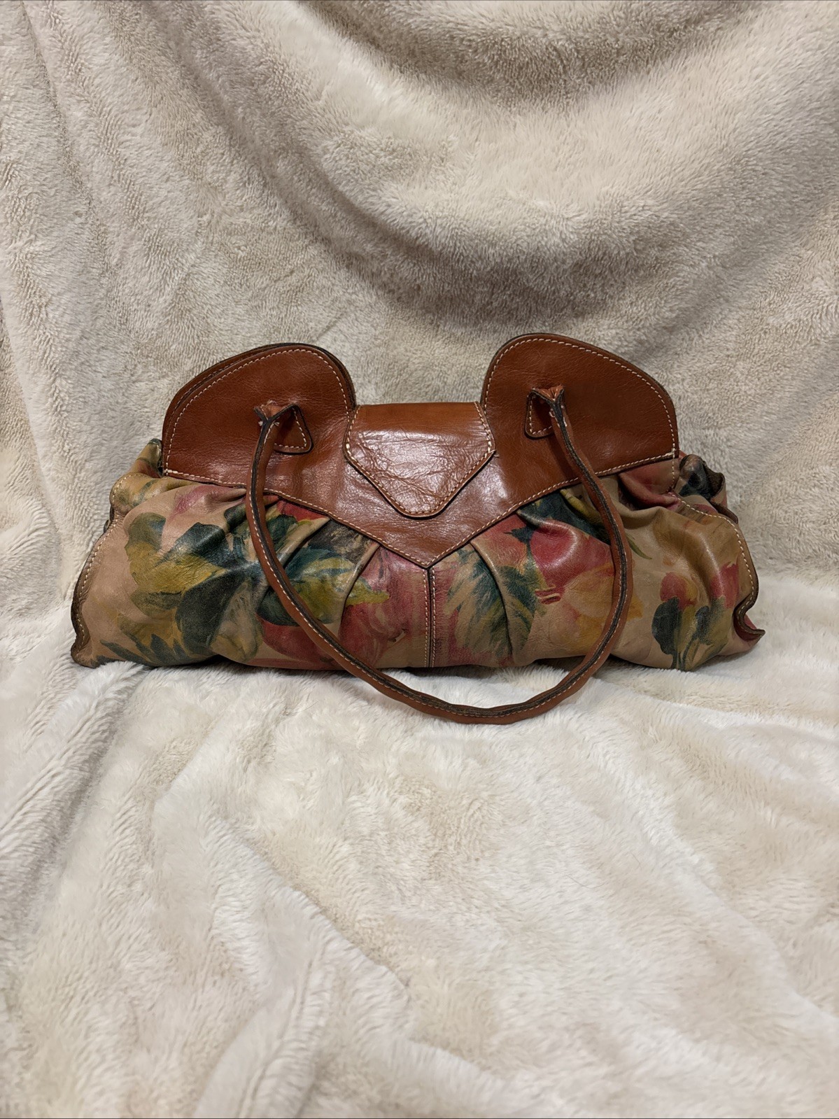 Patricia Nash Genuine Leather Shoulder Bag