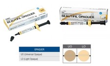 Shofu BEAUTIFIL OPAQUER Paste Light Cure Fluoride Releasing 2gm (Free Ship)