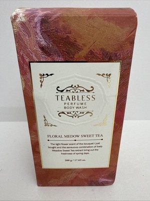 Teabless Perfumed Body Wash 500ml/17.63 Oz, Kbeauty, Floral Medow Sweet Tea